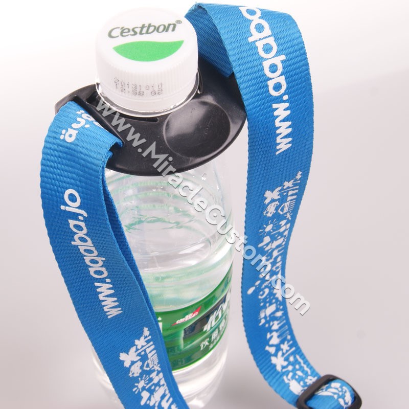 Printed Water Bottle Lanyards