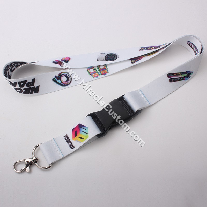 custom sublimation lanyards