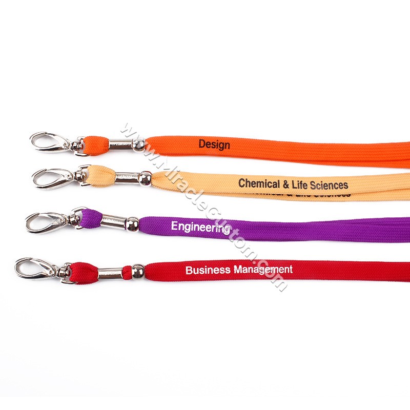 custom tube lanyards