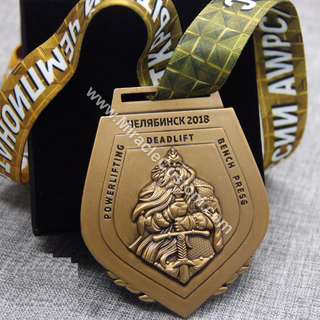 custom russian sports medal