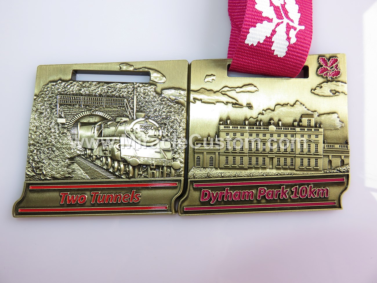 custom 10k race medals