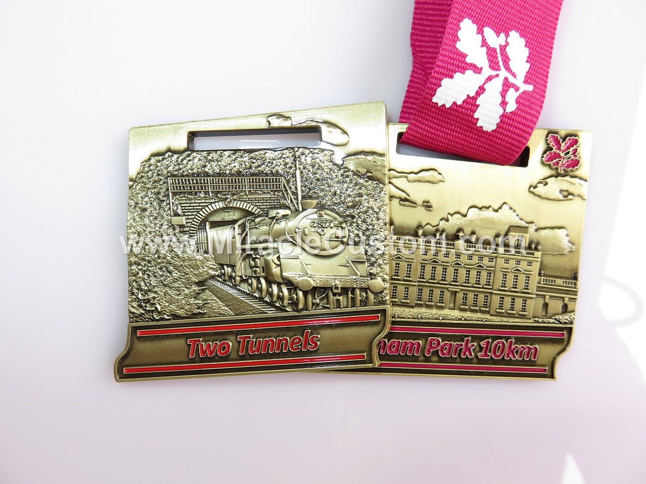 custom 10k race medals