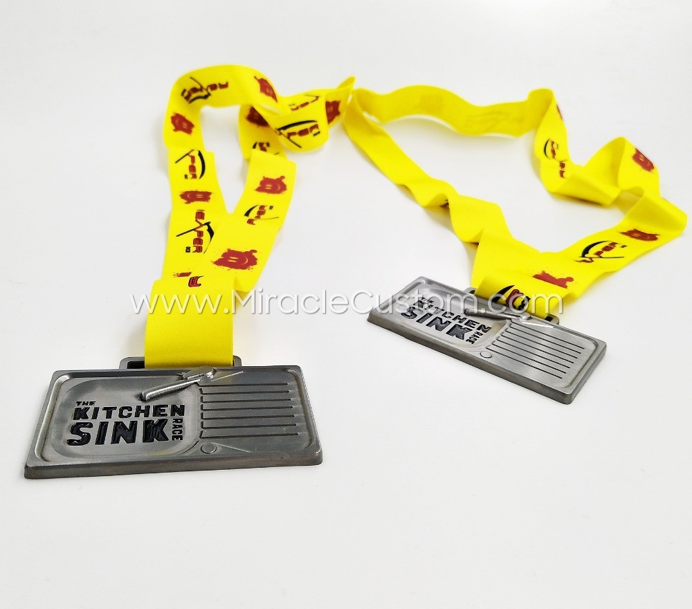 kitchen sink race medals