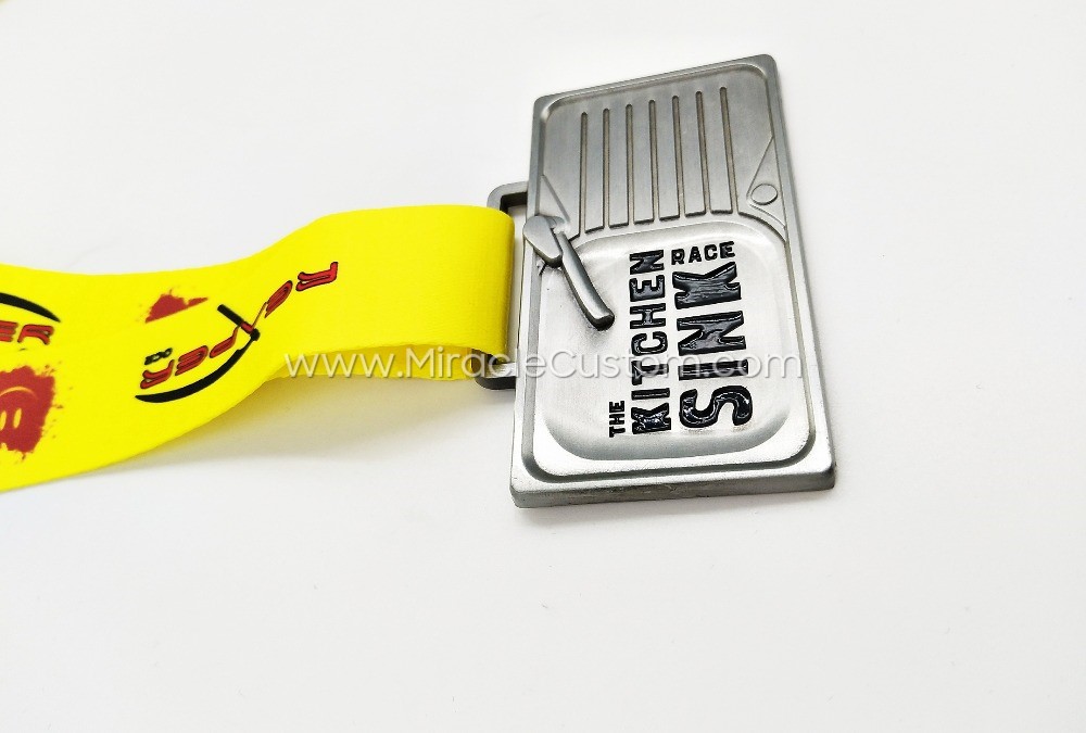 kitchen sink race medals