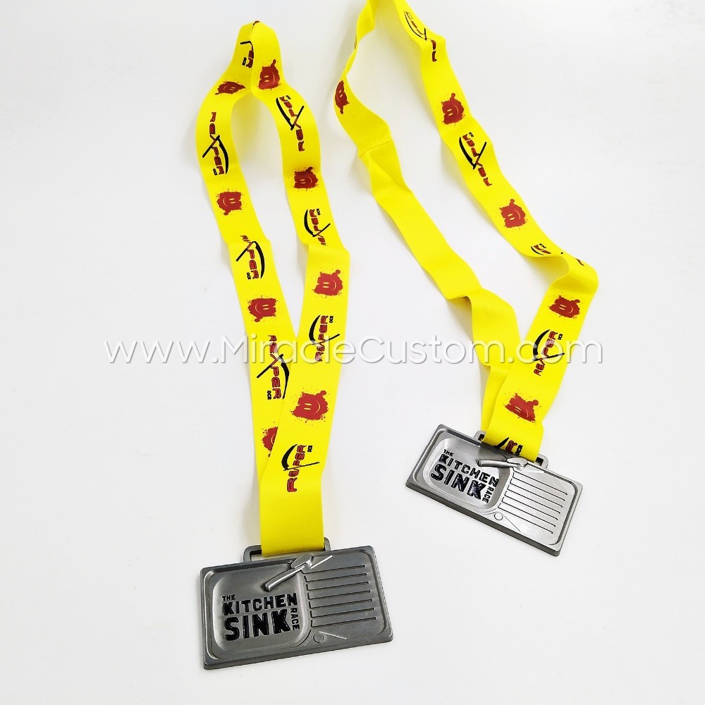 kitchen sink race medals