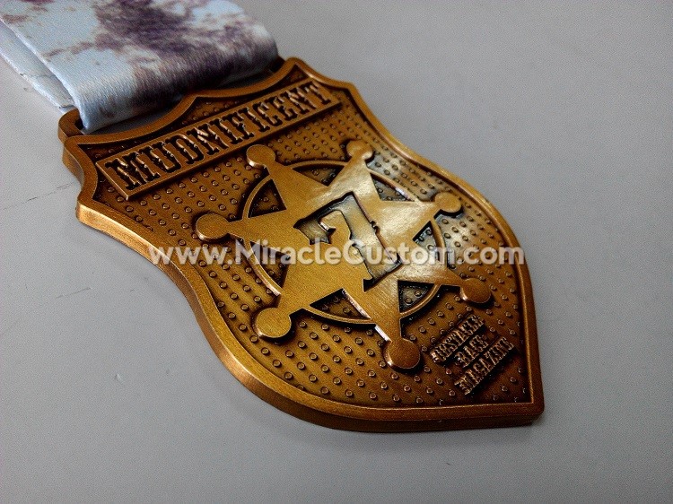obstacle race medals
