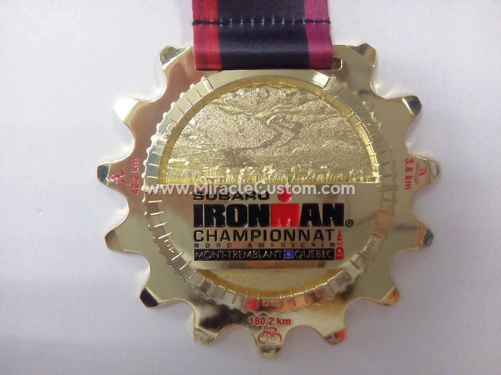 subaru ironman medal