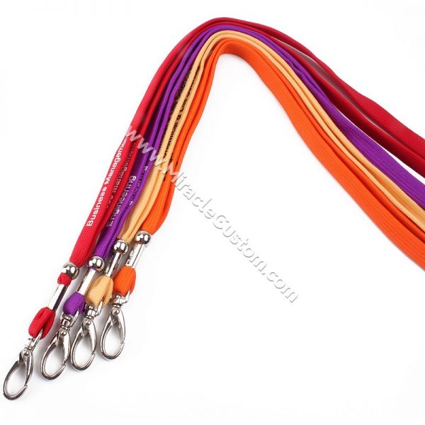 custom tube lanyards