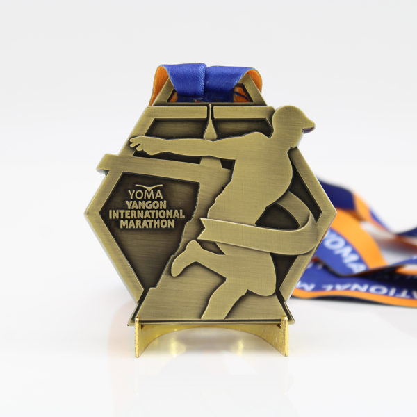 Custom marathon medals