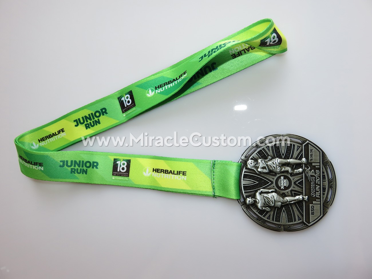Custom Cut Out Race Medals