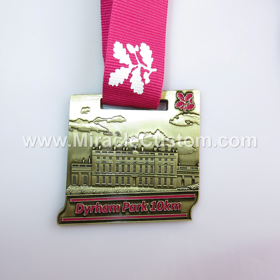 custom 10k race medals