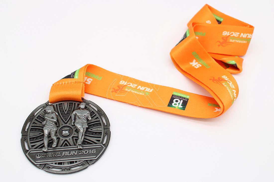 Custom Cut Out Race Medals