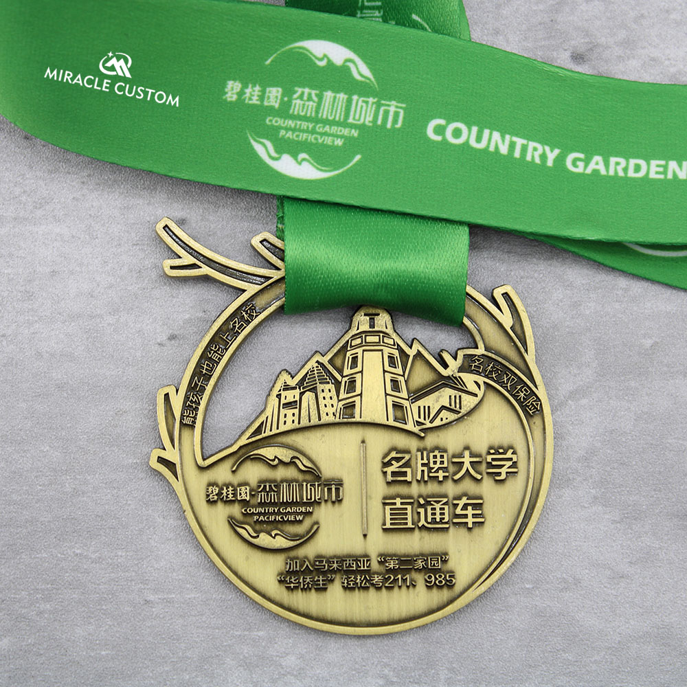 Custom Malaysia Country Garden Pacificview MM2H Event Medals