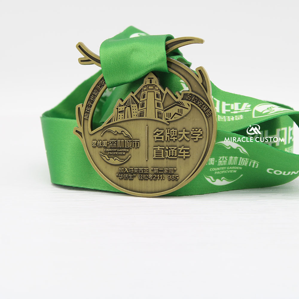 Custom Malaysia Country Garden Pacificview MM2H Event Medals