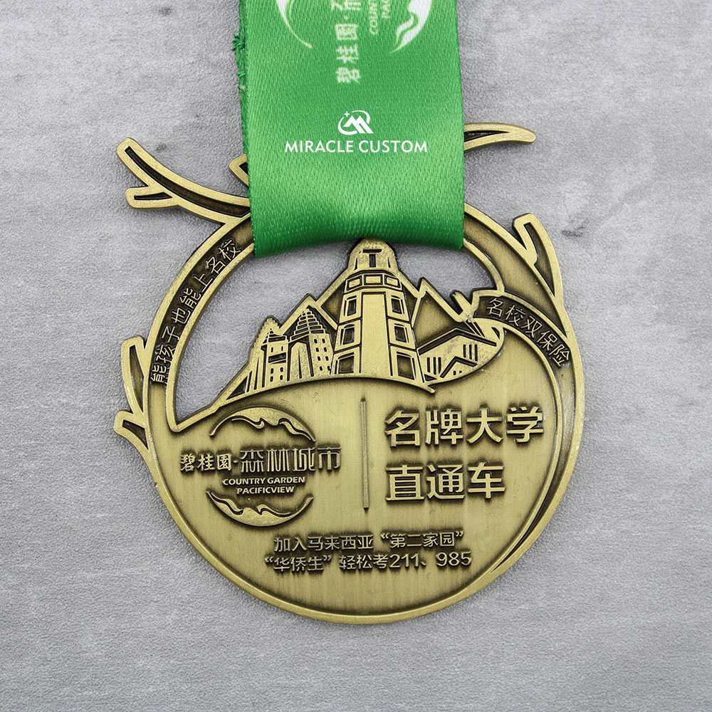 Custom Malaysia Country Garden Pacificview MM2H Event Medals