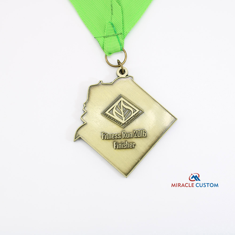 Custom Fitness Run 2016 Finisher Medals JurongVille Beyond self