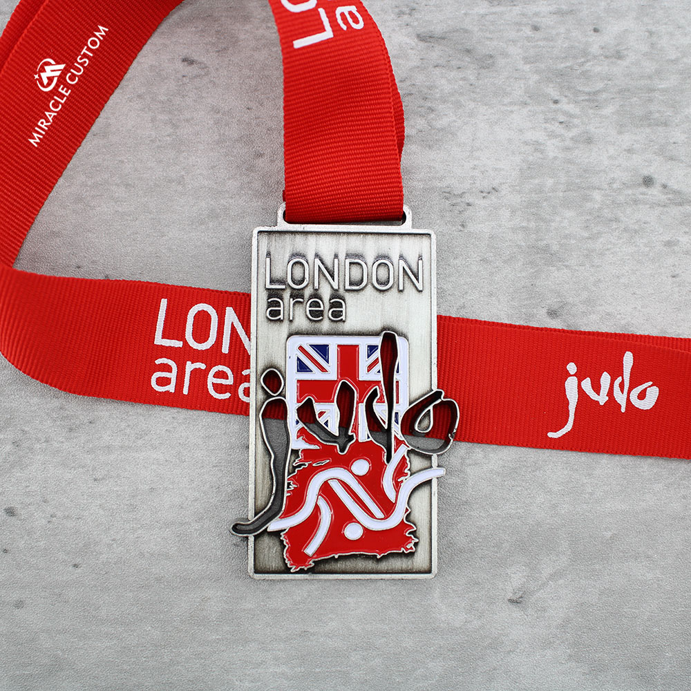 Custom London Area Judo Medals Martial Arts Medals