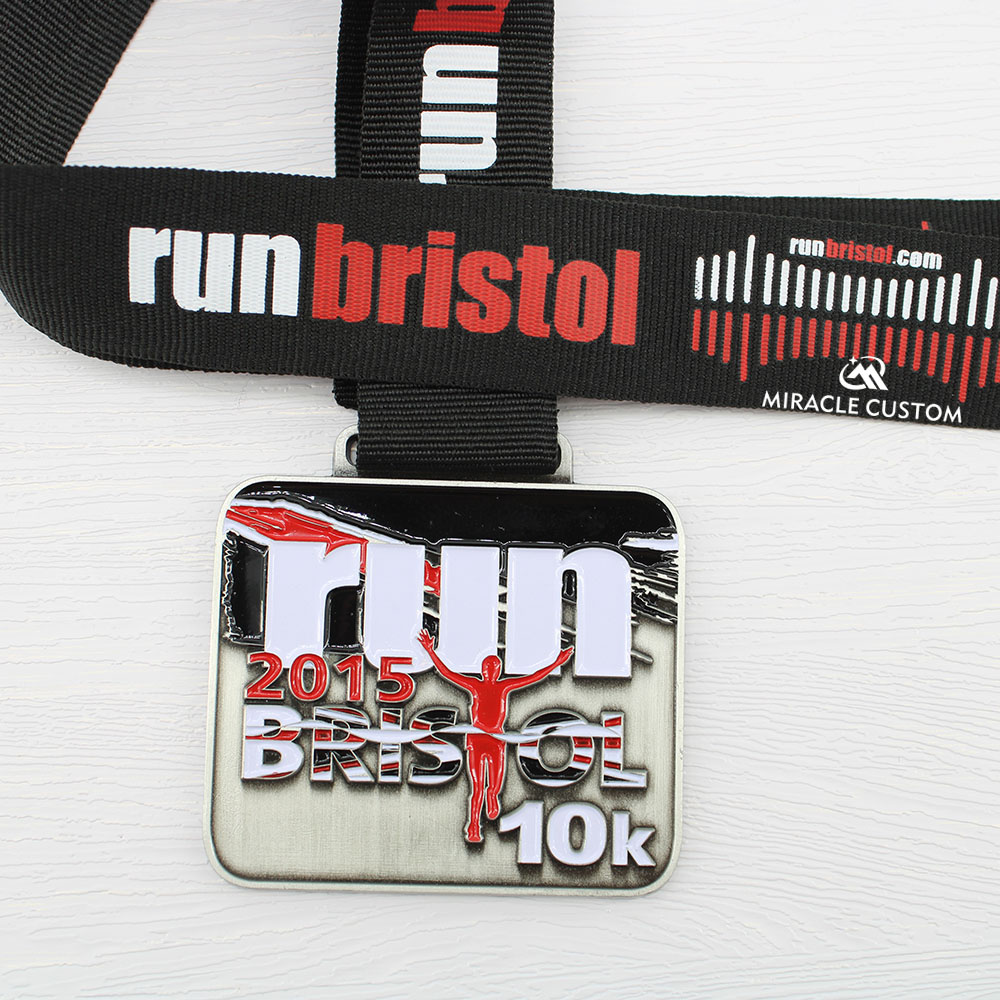 Custom Run Bristol 10K Finisher Medals