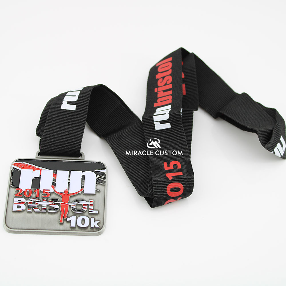 Custom Run Bristol 10K Finisher Medals