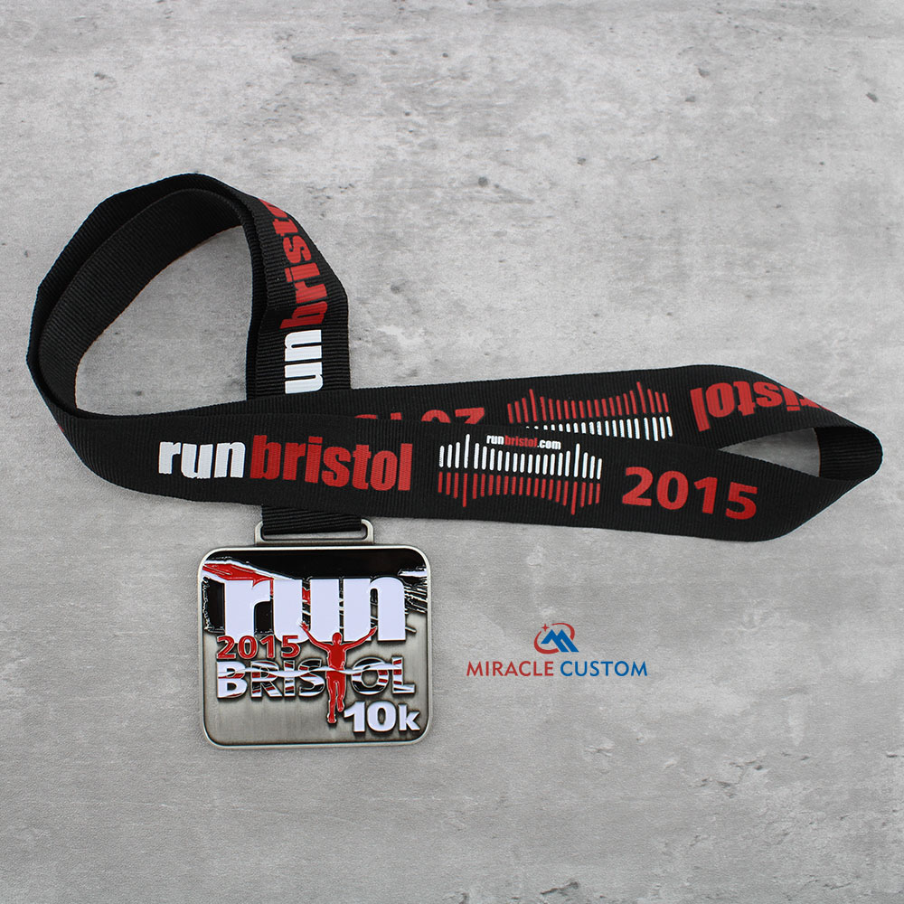 Custom Run Bristol 10K Finisher Medals