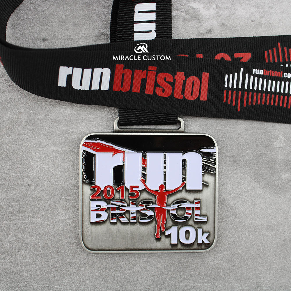 Custom Run Bristol 10K Finisher Medals