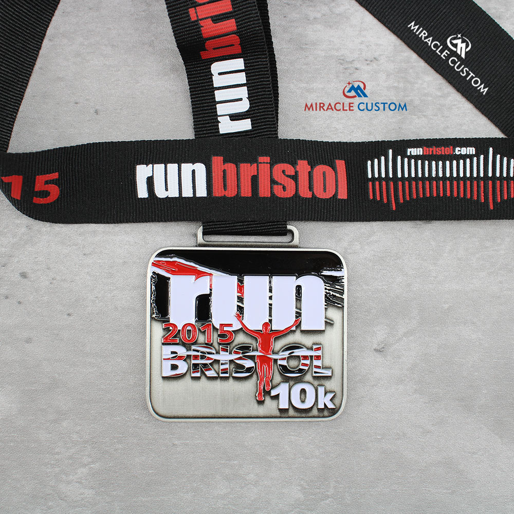 Custom Run Bristol 10K Finisher Medals