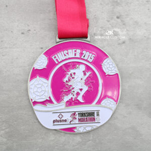 Custom The Yorkshire Marathon Finisher Medals