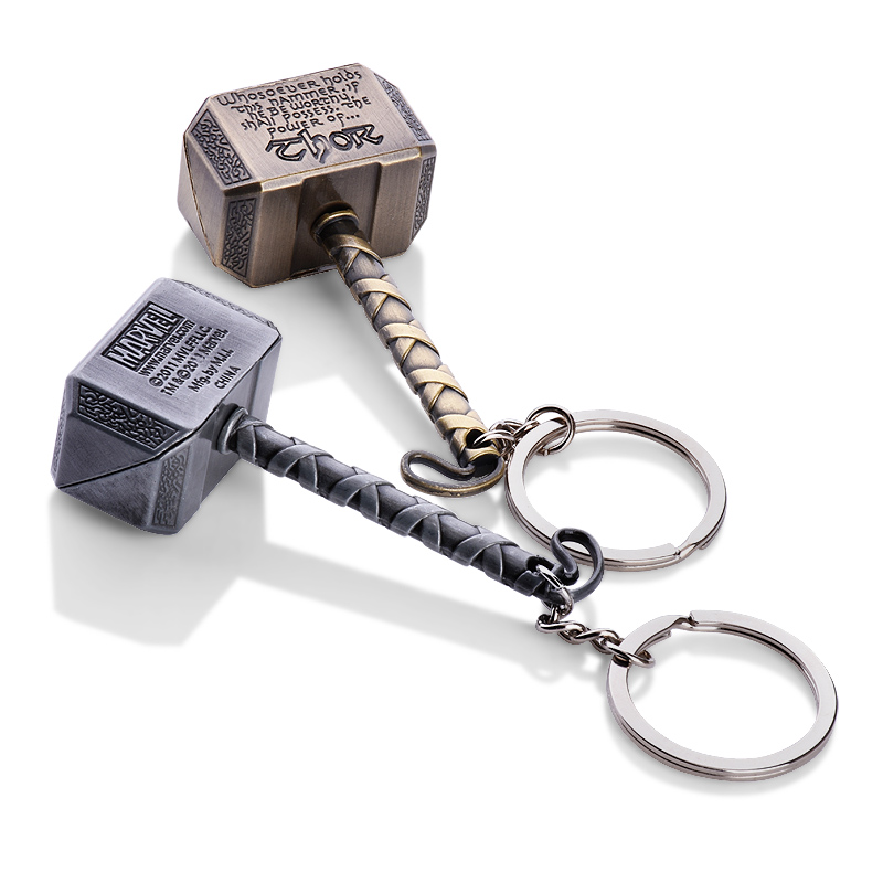 Thor Hammer Key Rings Creative Keychains