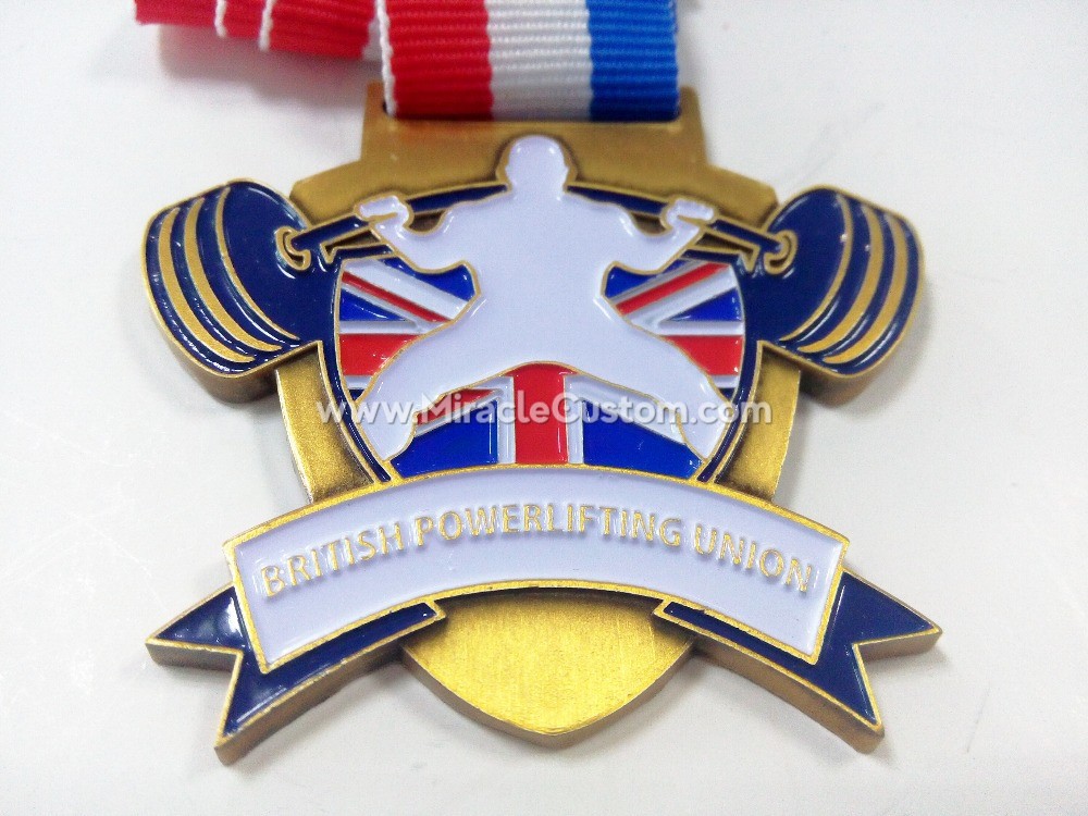 custom powerlifting medals