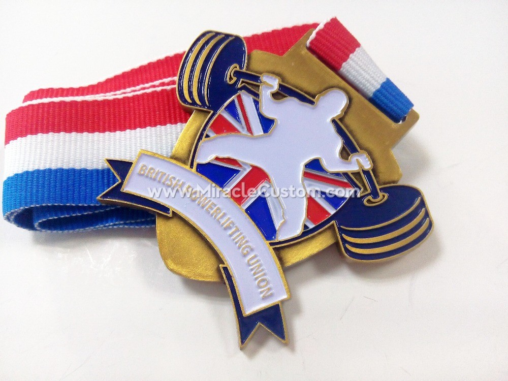 custom powerlifting medals