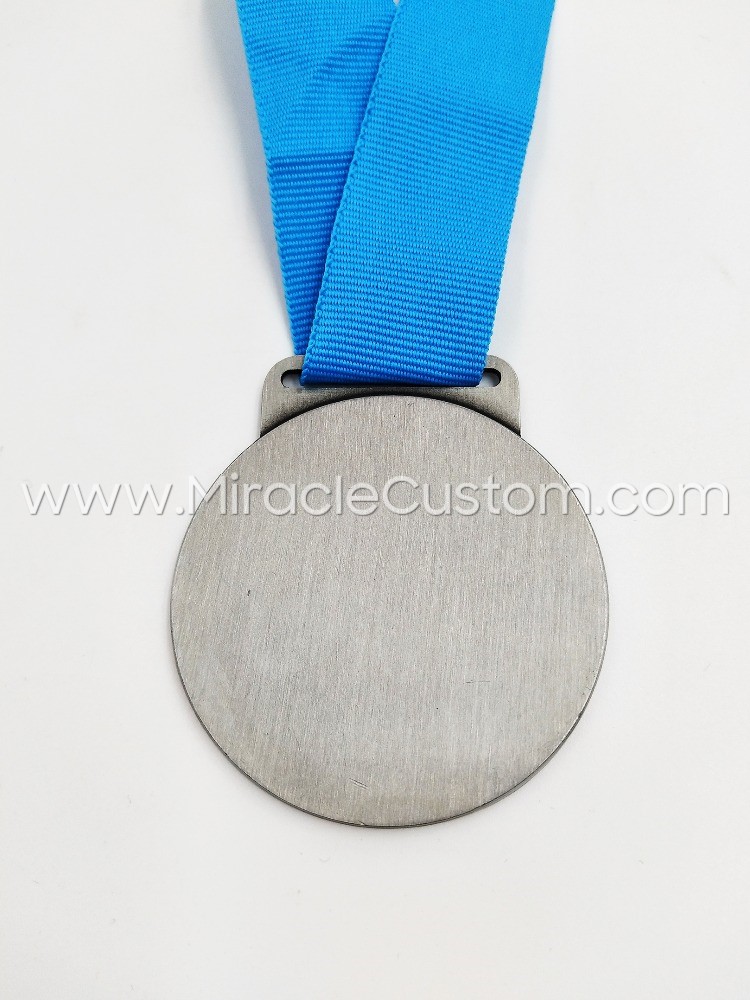 Color run medals for Cynthia Spencer hospice events