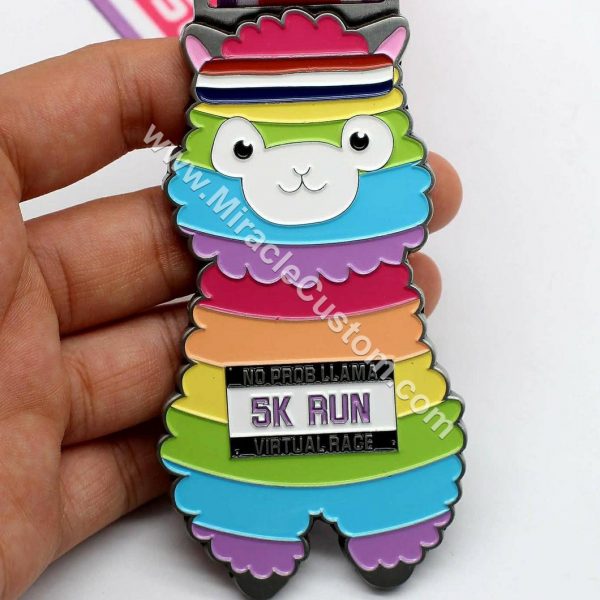 custom 5k run sports medals