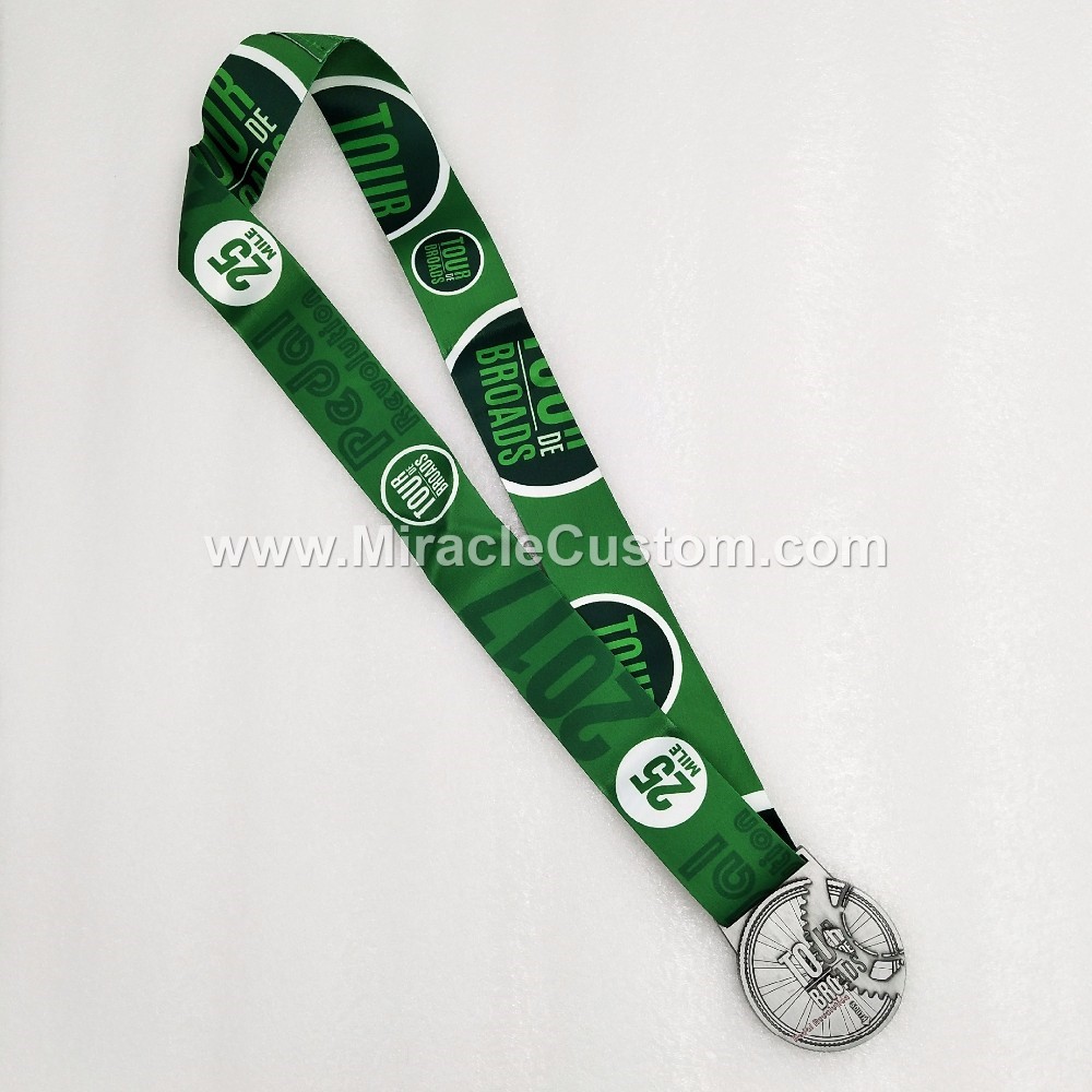 custom cycling sports medals