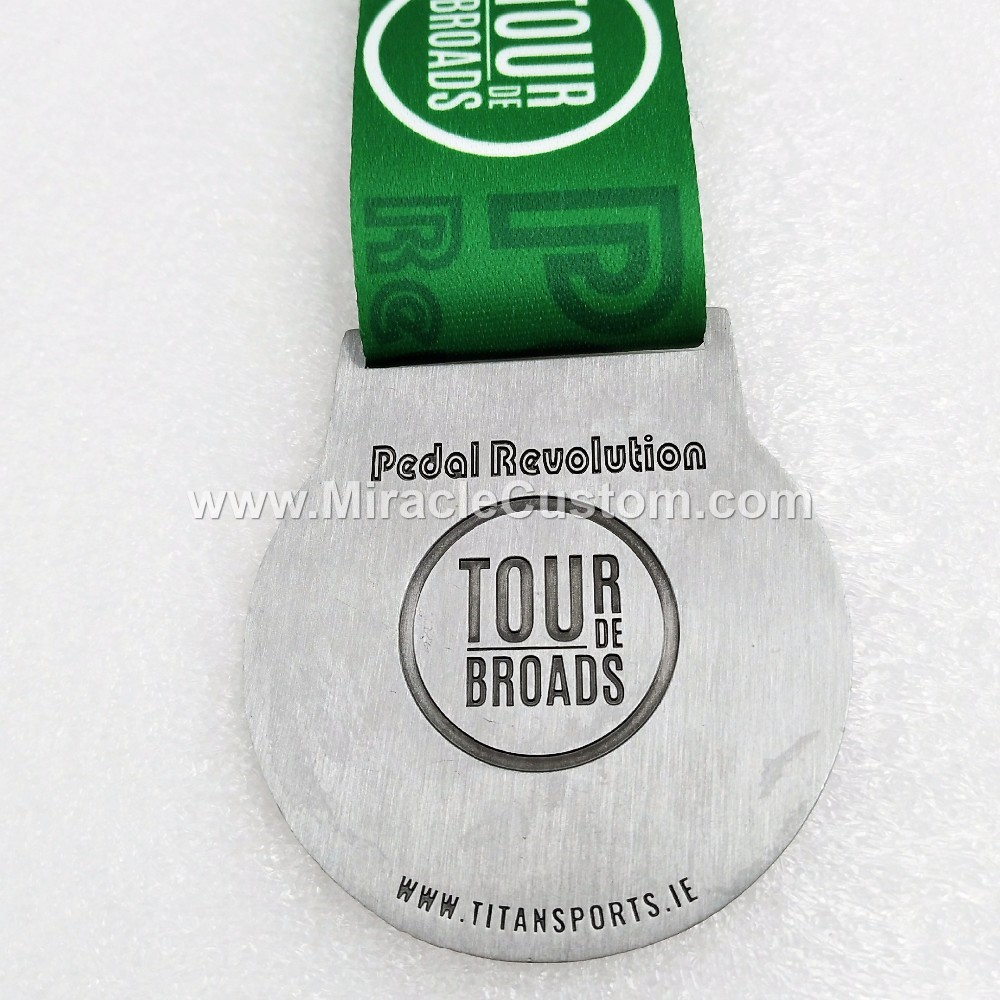 custom cycling sports medals