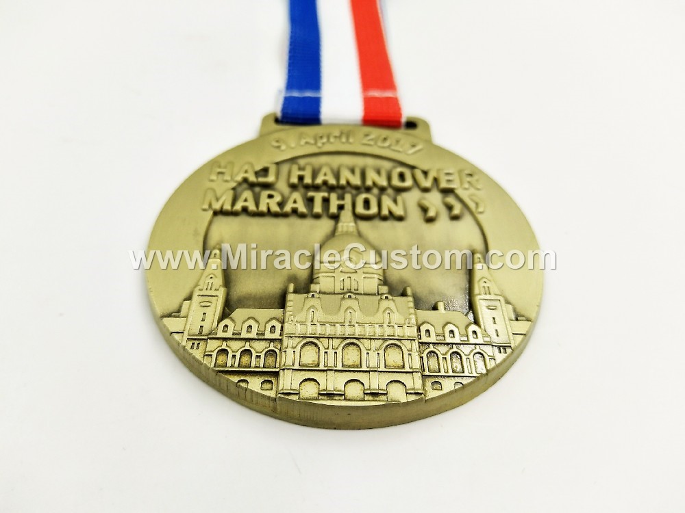 custom logo marathon medals