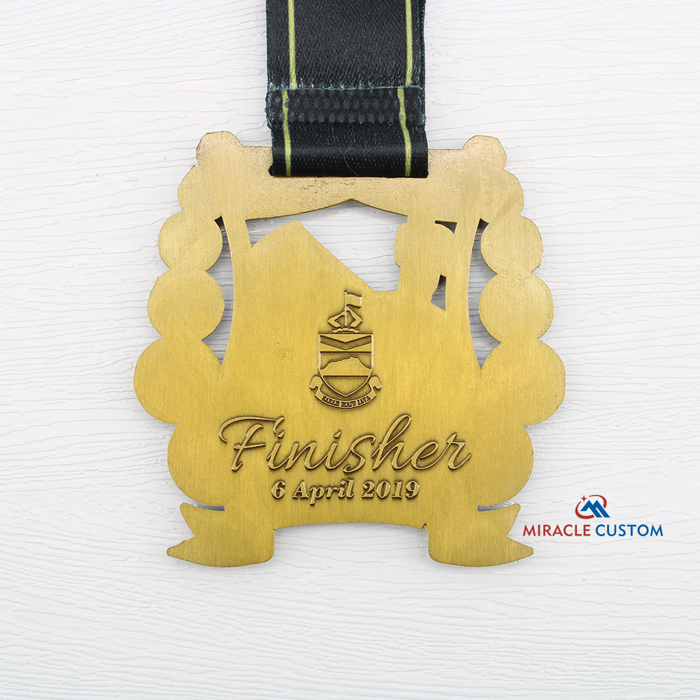 Custom Larian Sabah Baharu Fun Run Finisher Medals