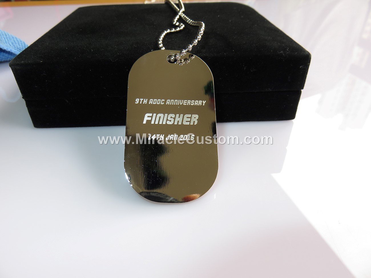 custom Laser Engraved Dog Tags