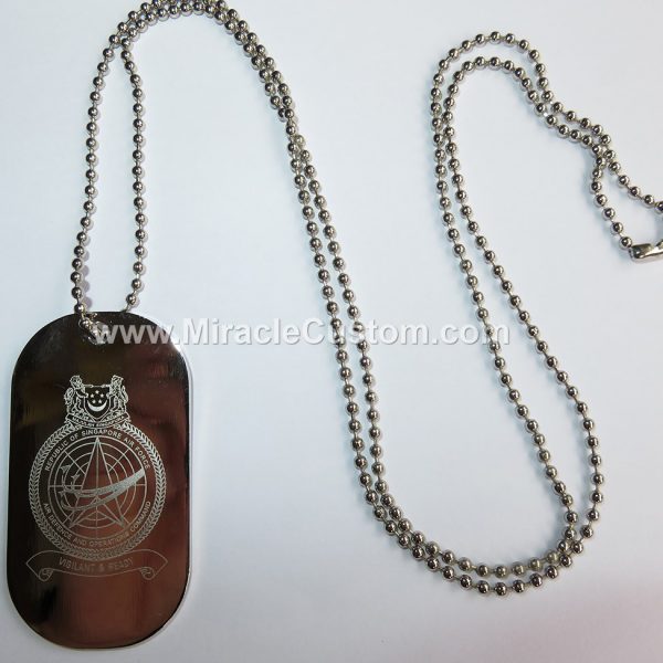 custom Laser Engraved Dog Tags