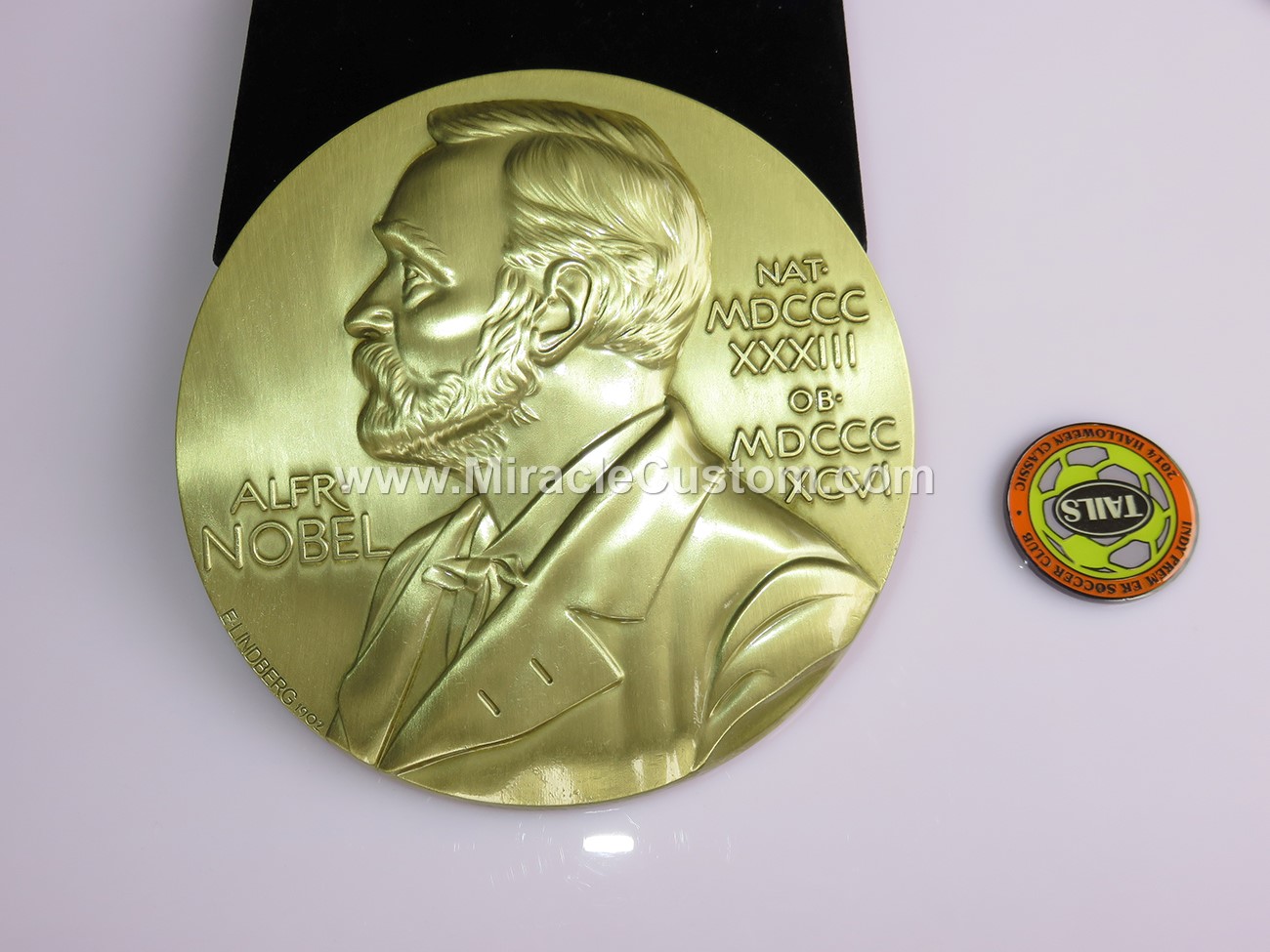 custom nobel souvenir coins