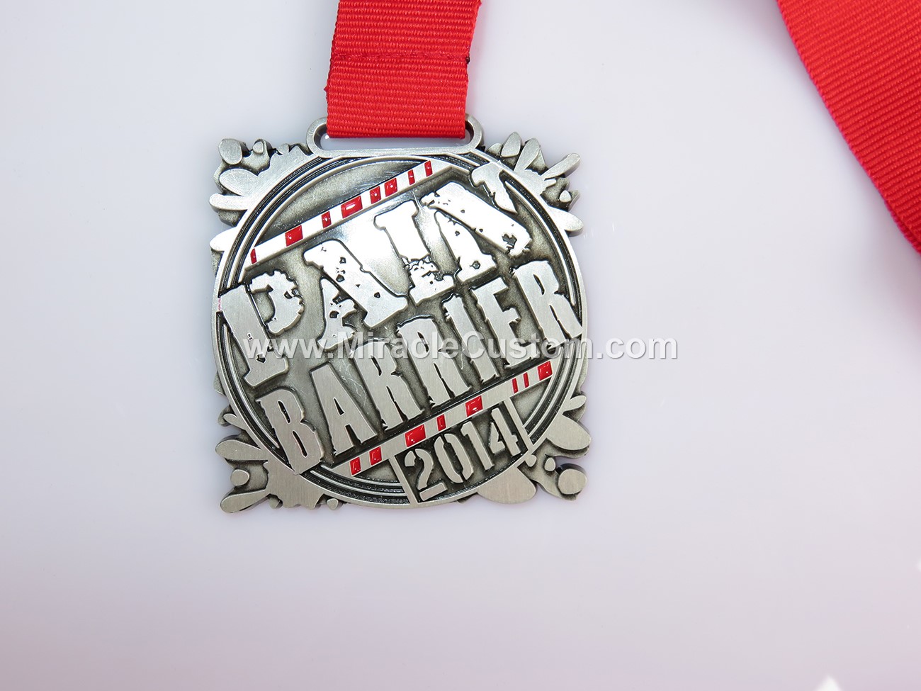 custom 10k mud race medals