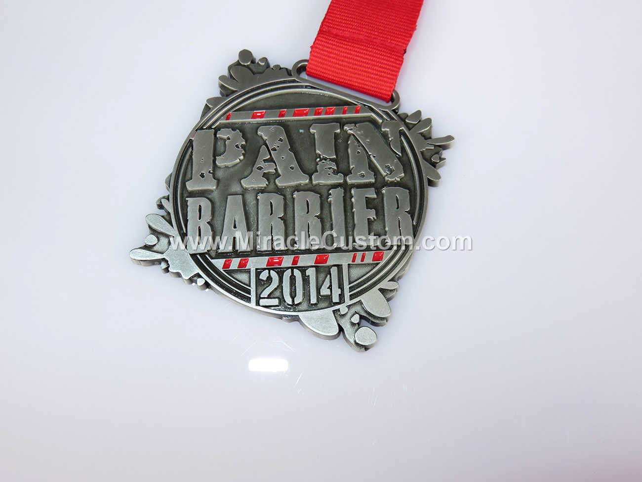 custom 10k mud race medals