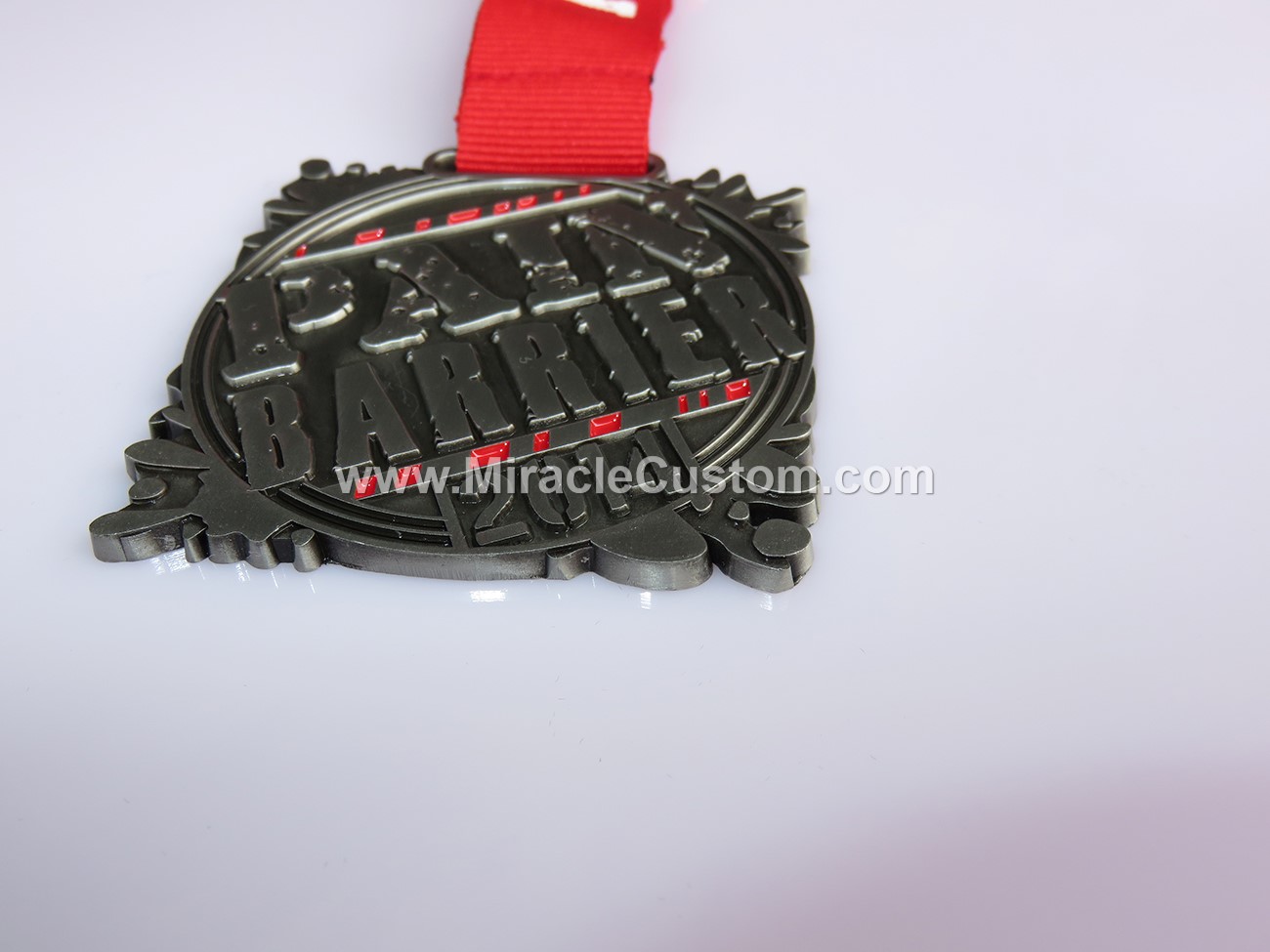 custom 10k mud race medals