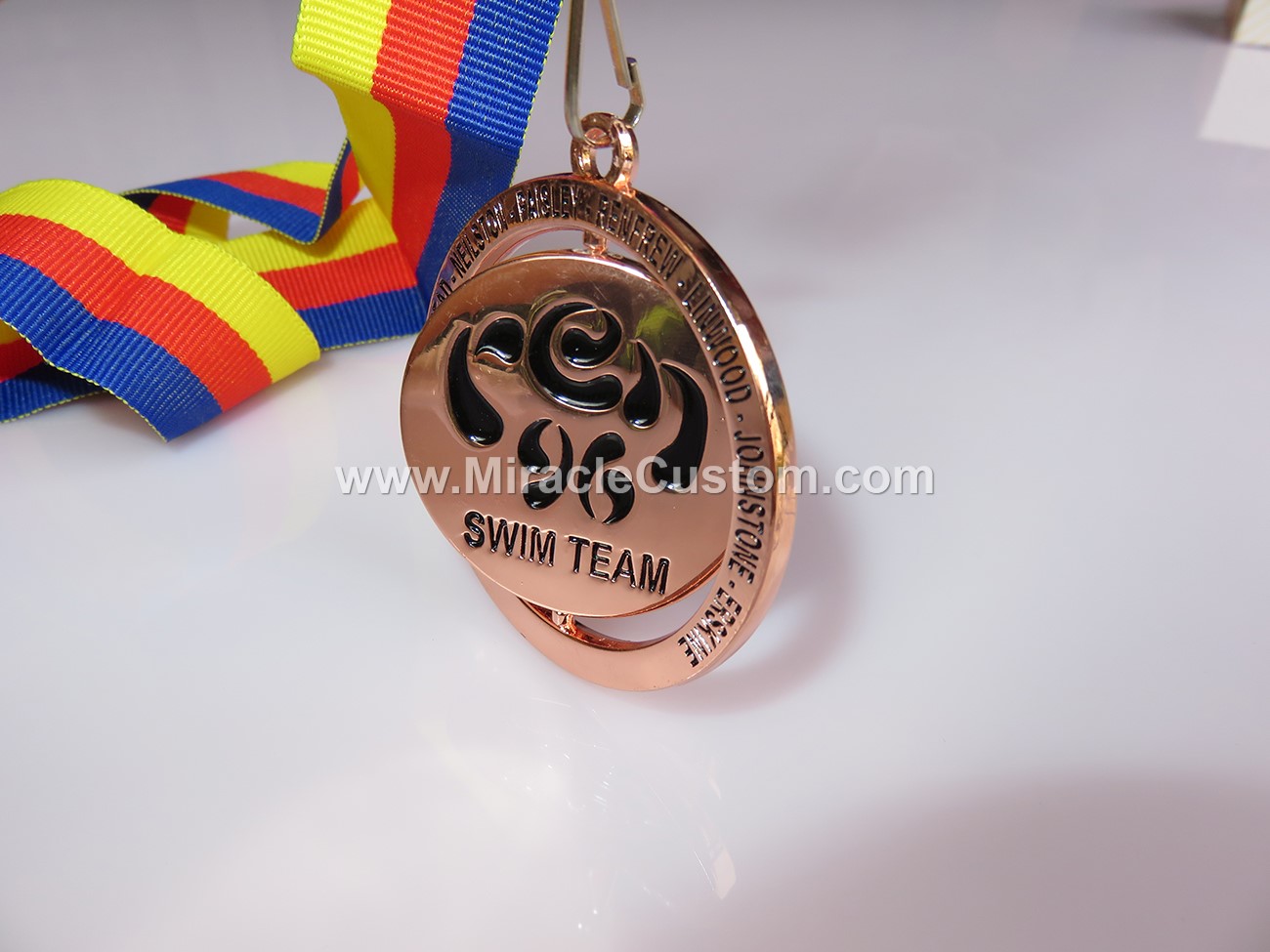 Spinning Custom Logo Medals