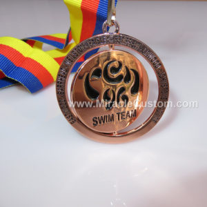 Spinning Custom Logo Medals