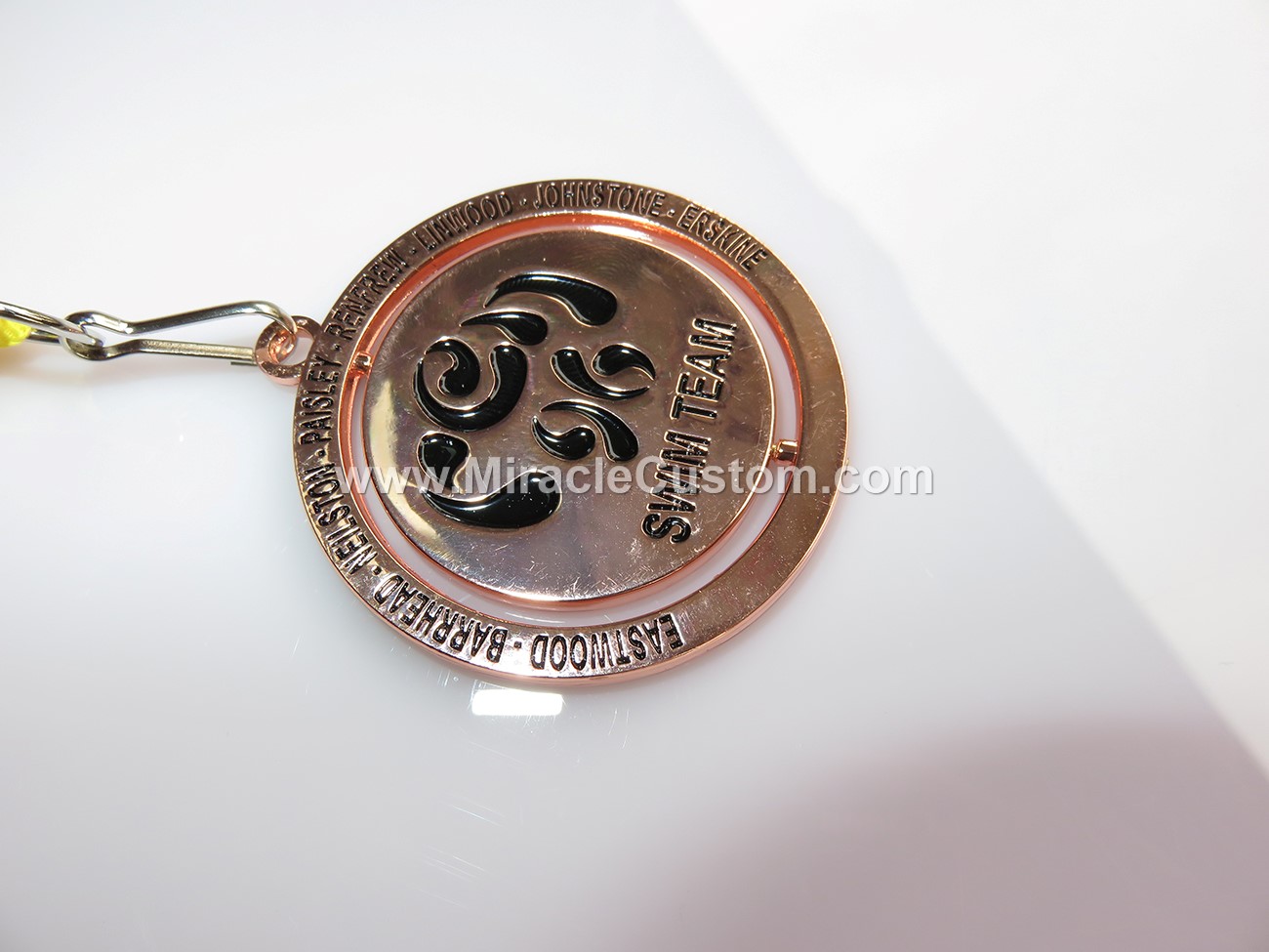 Spinning Custom Logo Medals