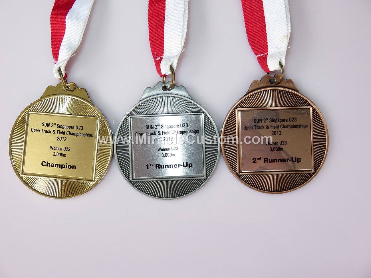 custom insert medals