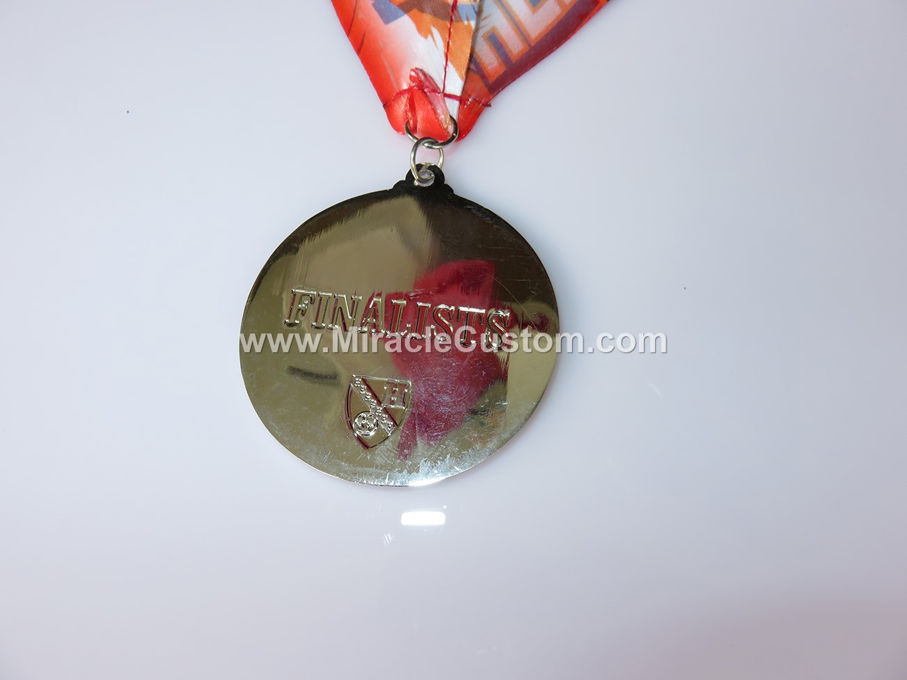 custom epoxy dome football medals
