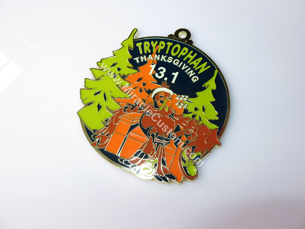 custom thanksgiving medals