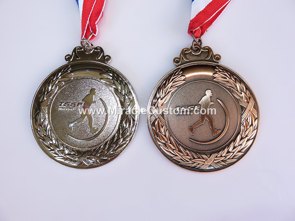 custom school sports medals