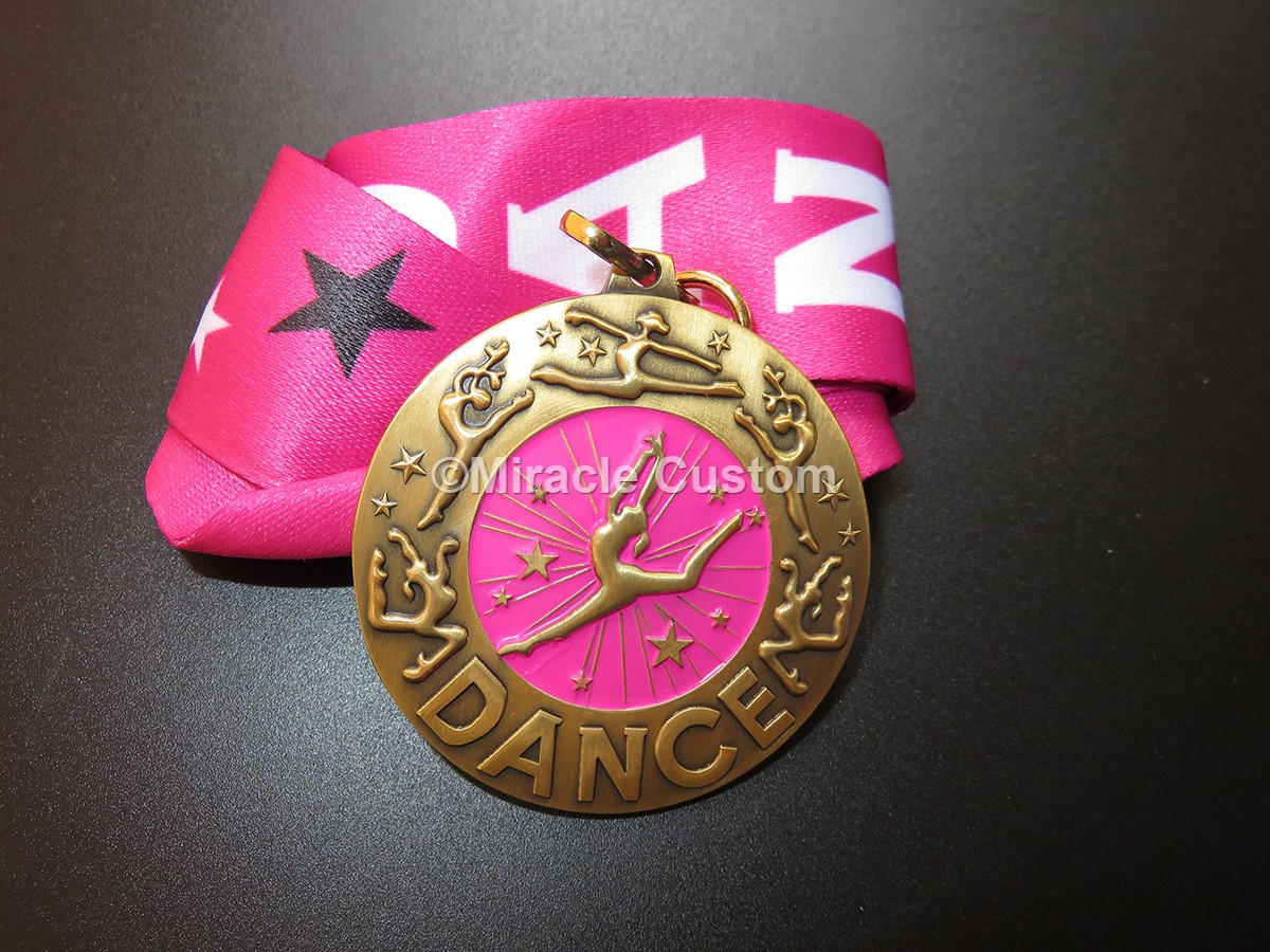 custom dance awards medals